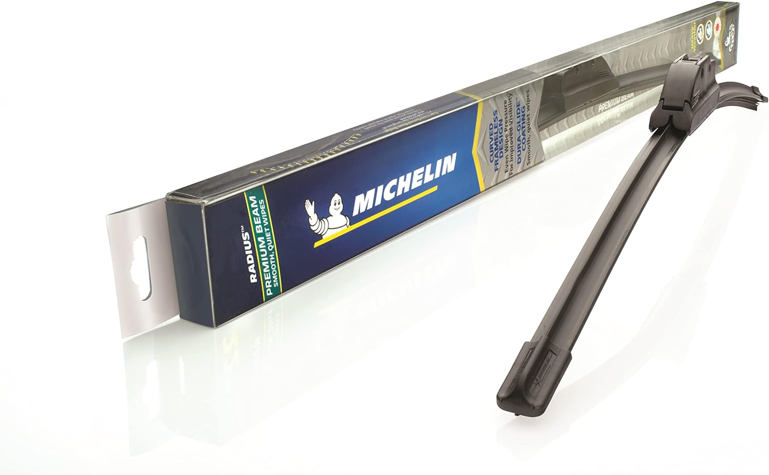New Michelin 26 inch Radius Premium Beam w/ Frameless Curved Design Wiper Blade - image 1