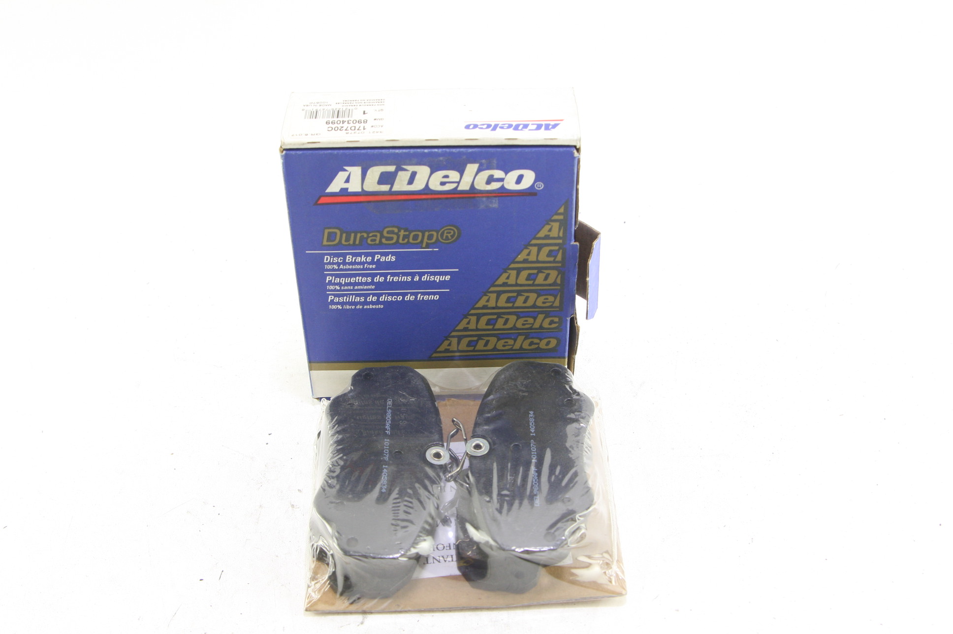 **~ NEW ACDelco 17D720C Disc Brake Pad 89034099 Fast Free Shipping - image 1