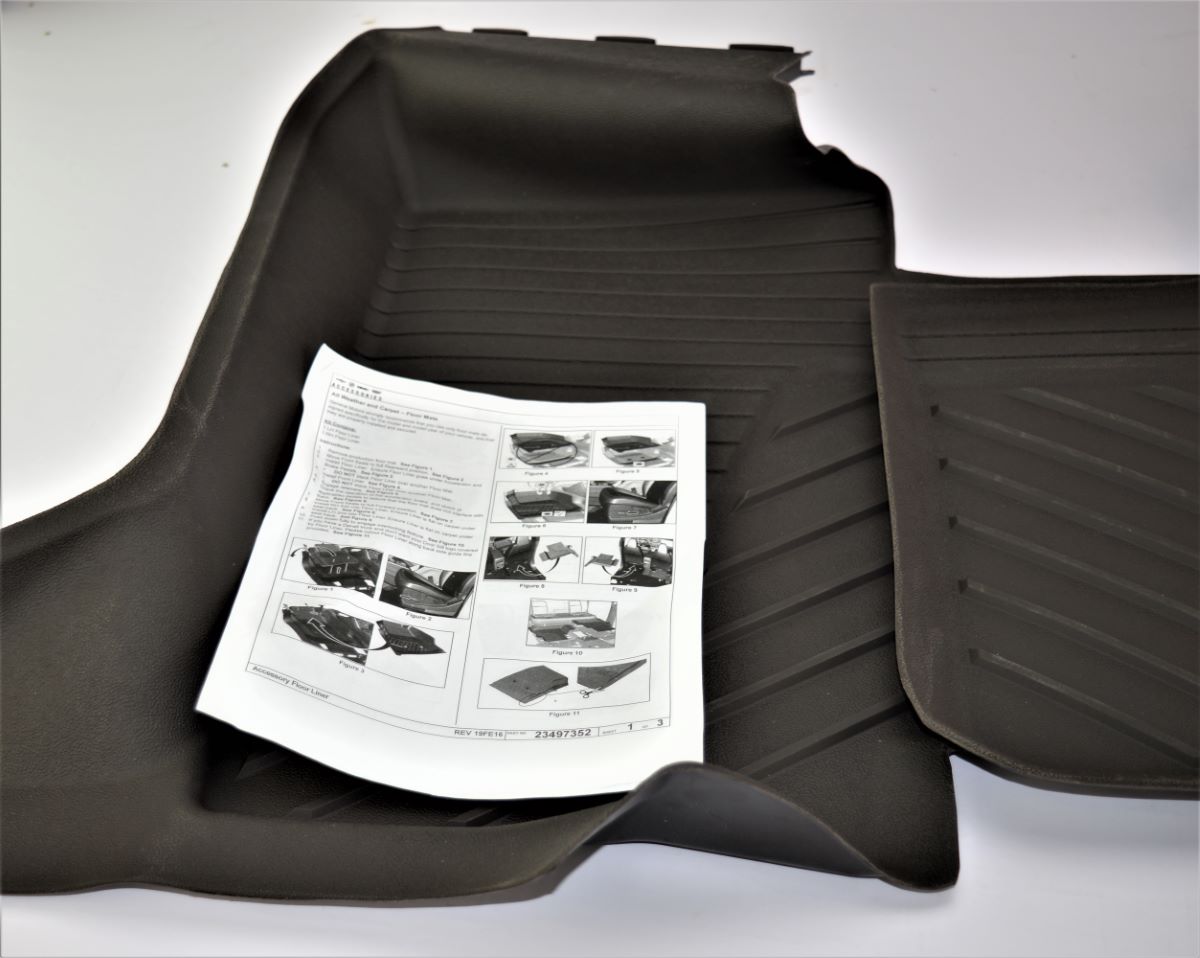 New OEM 23381379 GM 15-21 Colorado Canyon Crew Cab All Weather Rear Liners Cocoa - image 2
