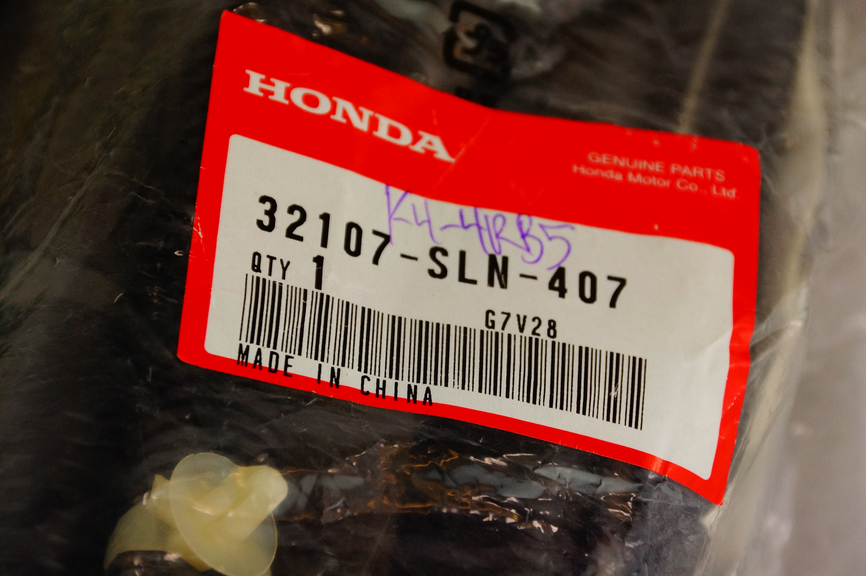 Genuine OEM 32107-SLN-407 Honda Floor Wire Harness for 2007-08 Fit Free Shipping - image 6