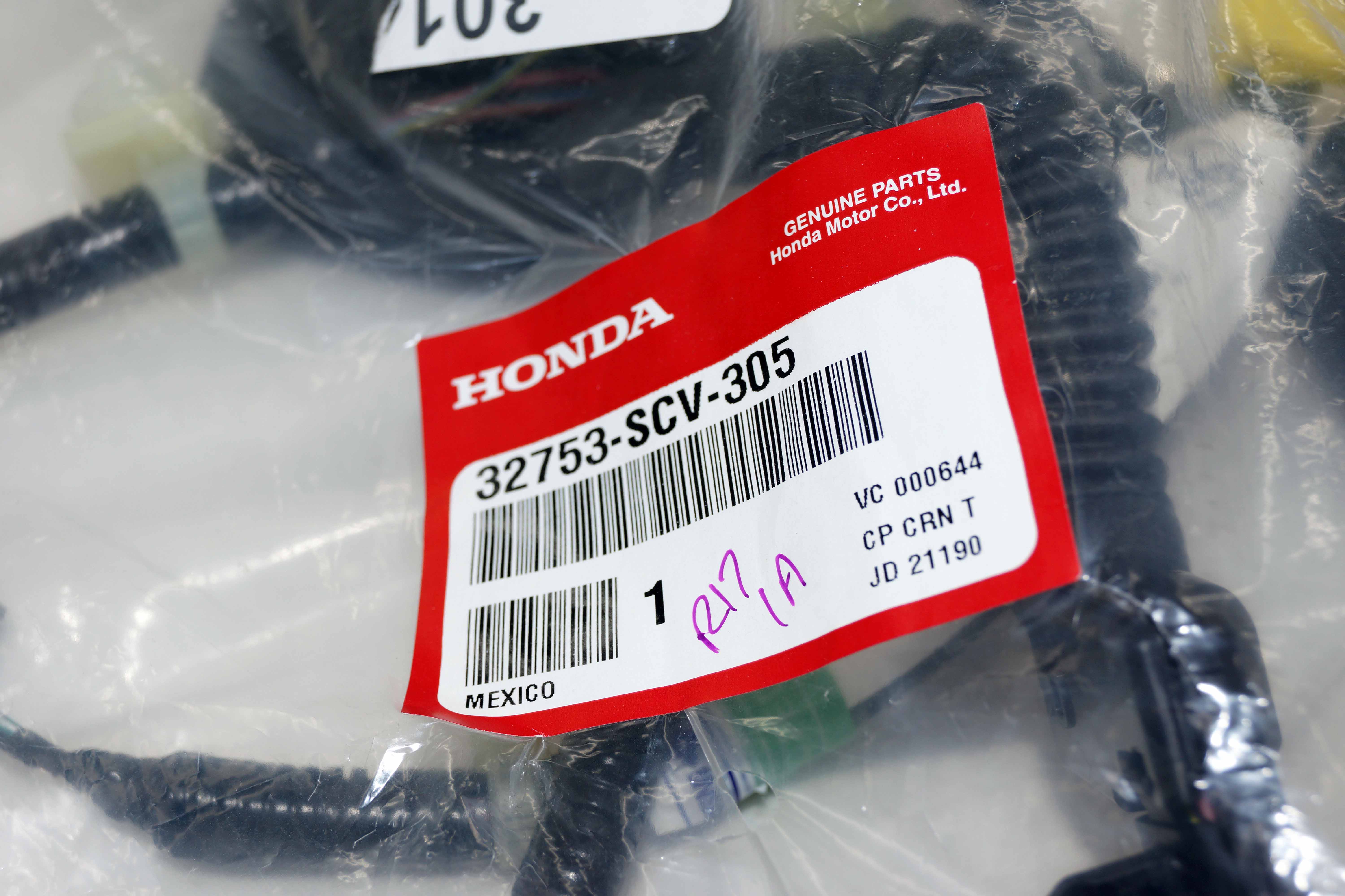 Genuine OEM 32753-SCV-305 Honda Rear Right Door Wire Harness for Element - image 2