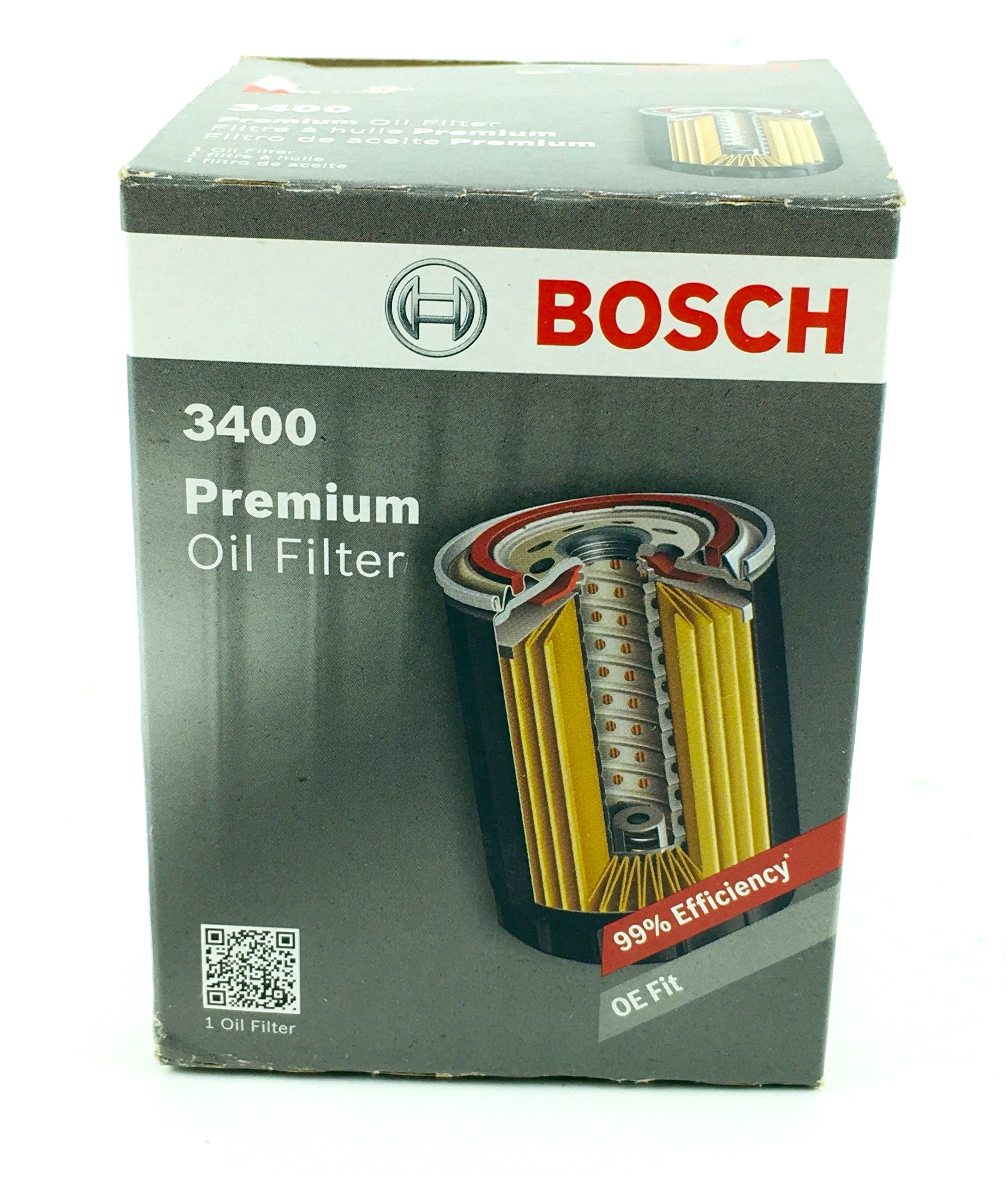 Lot of 6 New Genuine Bosch 3400 Premium Spin-On Engine Oil Filters Free Shipping - image 5