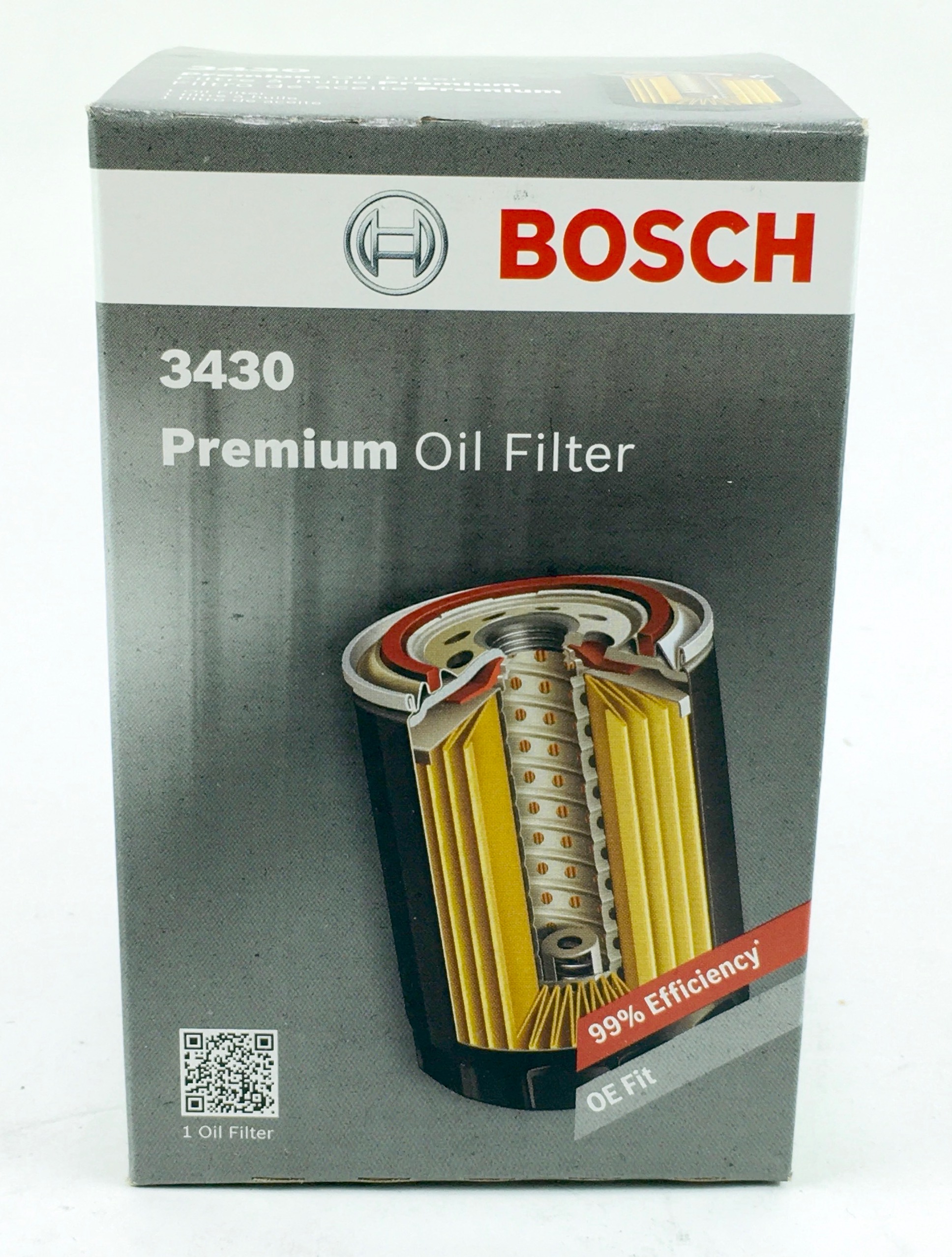 Lot of 4 New Genuine Bosch 3430 Premium Spin-On Engine Oil Filters Free Shipping - image 3