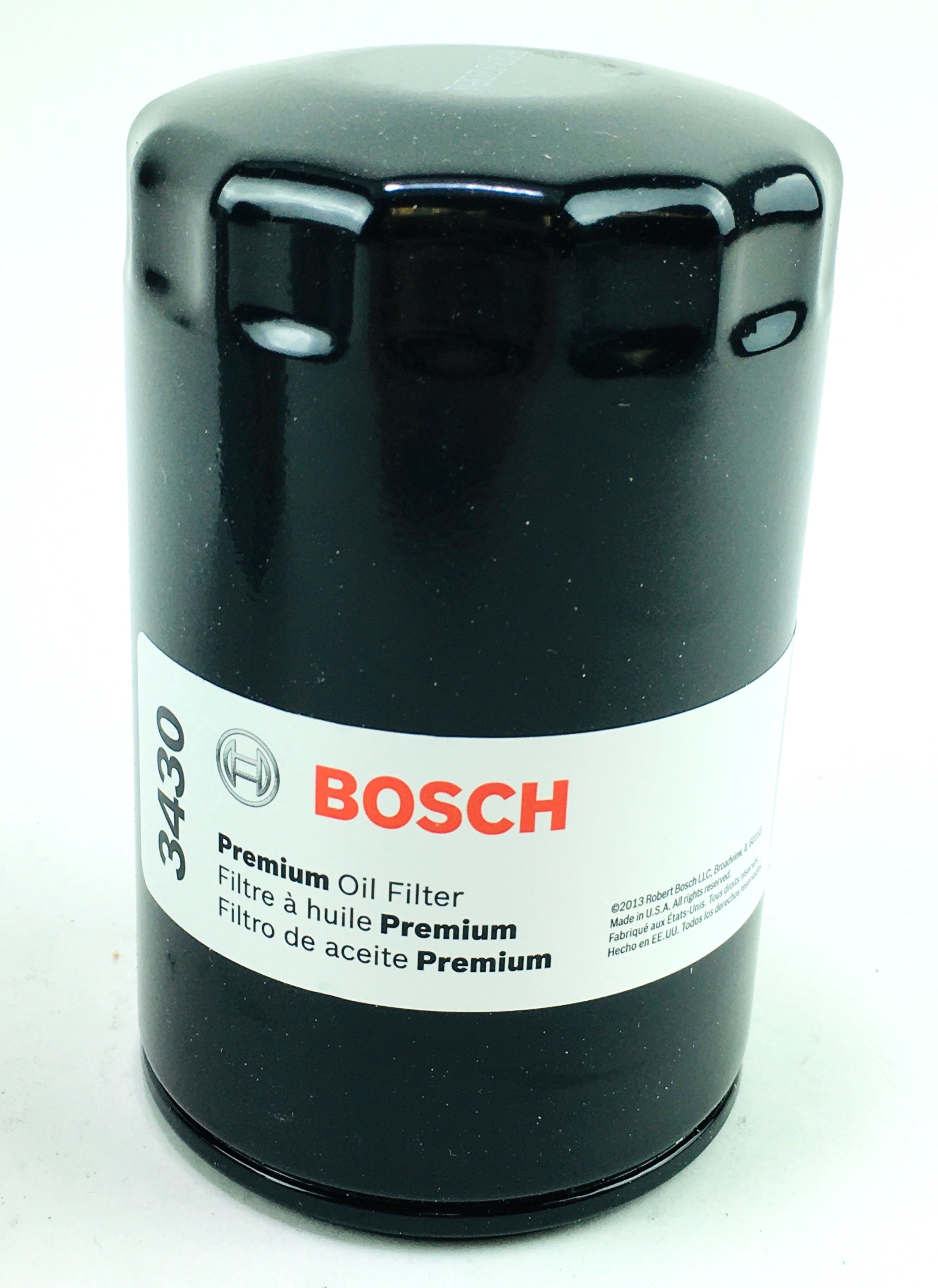 Lot of 4 New Genuine Bosch 3430 Premium Spin-On Engine Oil Filters Free Shipping - image 4