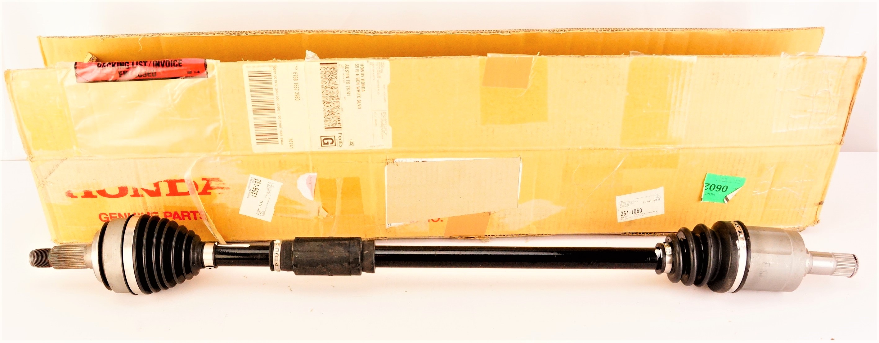 Genuine OEM 44305-TK6-A50 Honda Driveshaft Assy Right  Fast Free Shipping - image 1