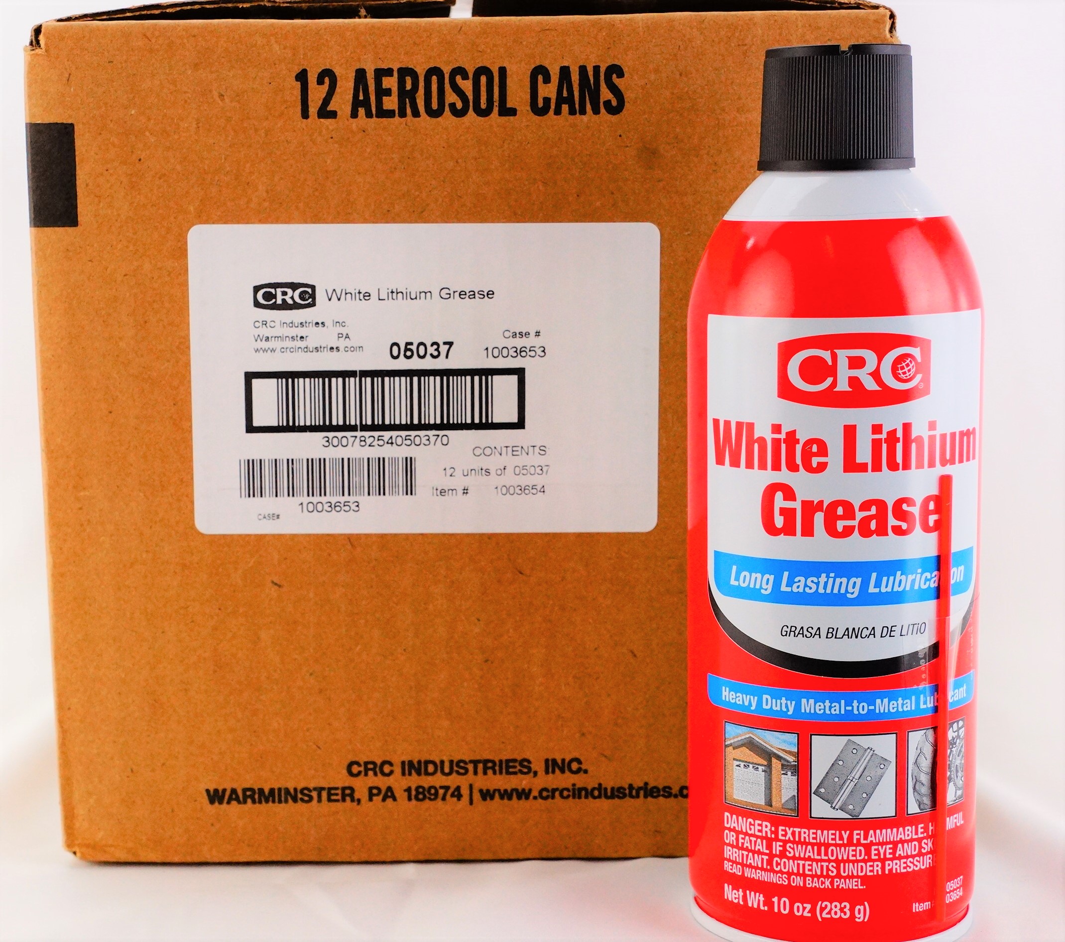Case of 12 Genuine 05078 CRC Throttle Body Cleaner Cleans Air Intake