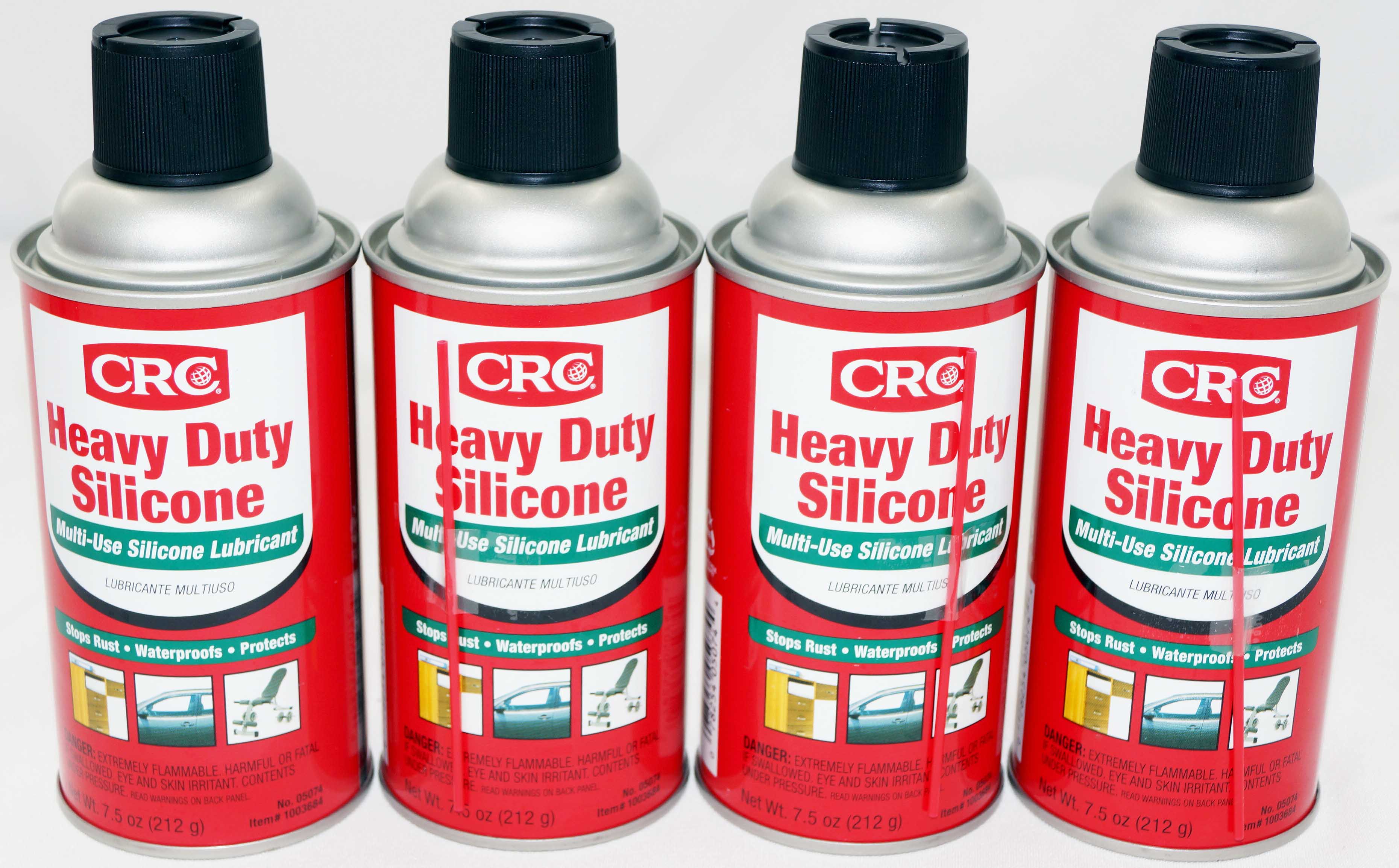 CRC 05074 Heavy Duty Silicone Lubricant, 7.5 oz.