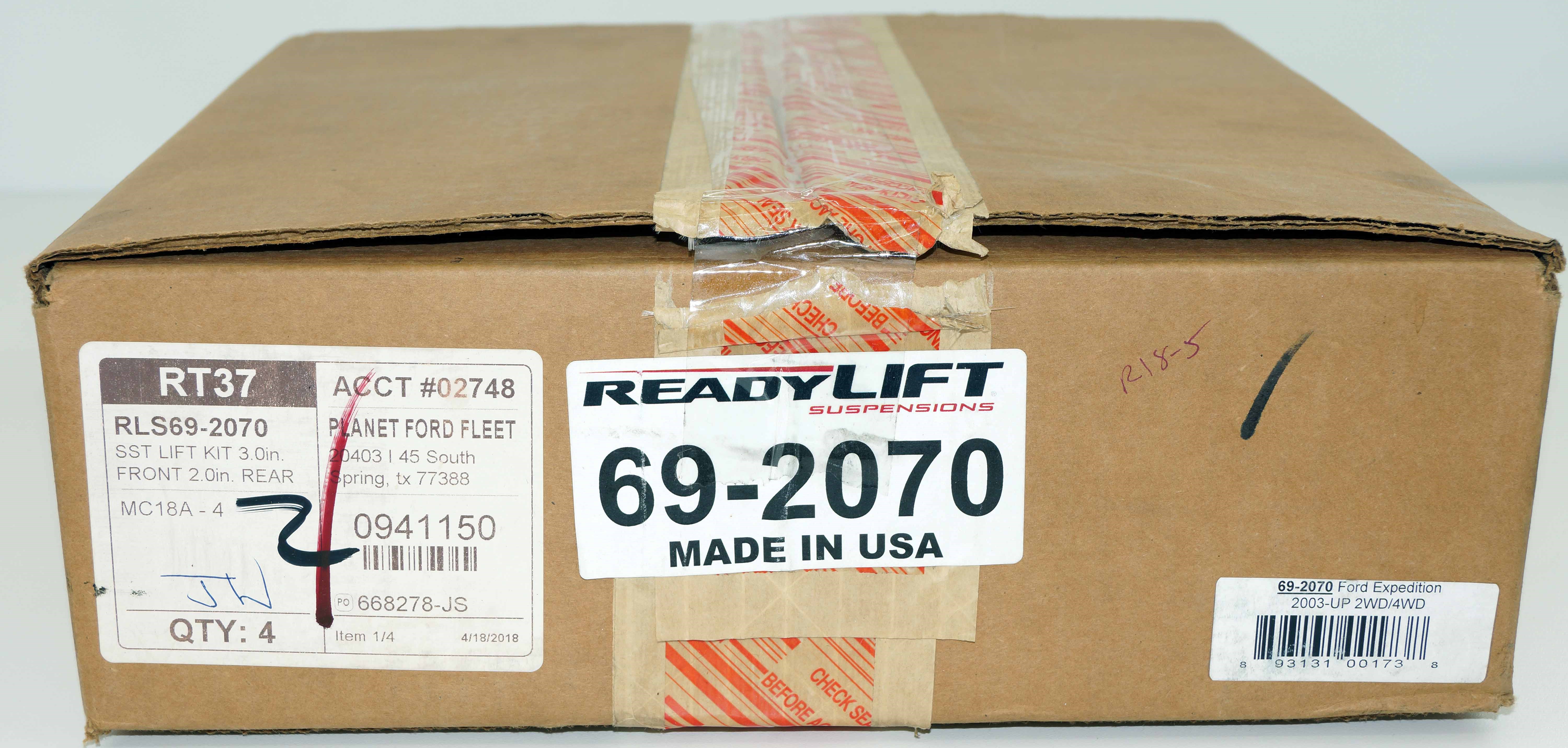 ReadyLIFT 69-2070 Leveling Lift Kit for 03-17 Ford 150 Expedition Navigator - image 2