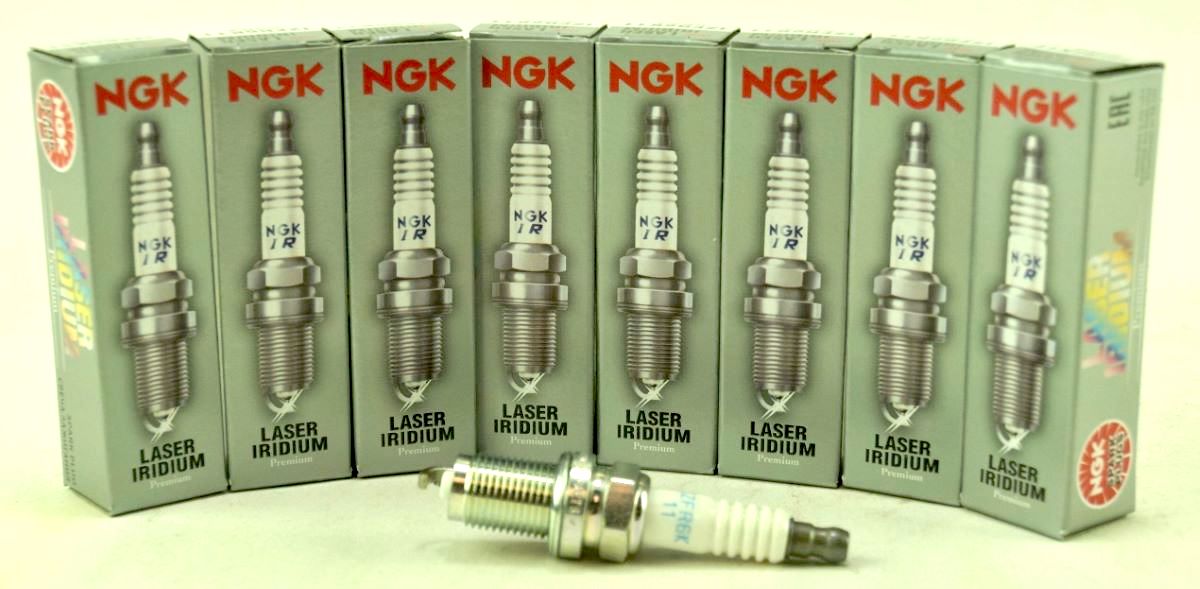 New Set of 8 Genuine NGK 6994 Spark Plugs - Laser Iridium IZFR6K11 Free Shipping - image 1