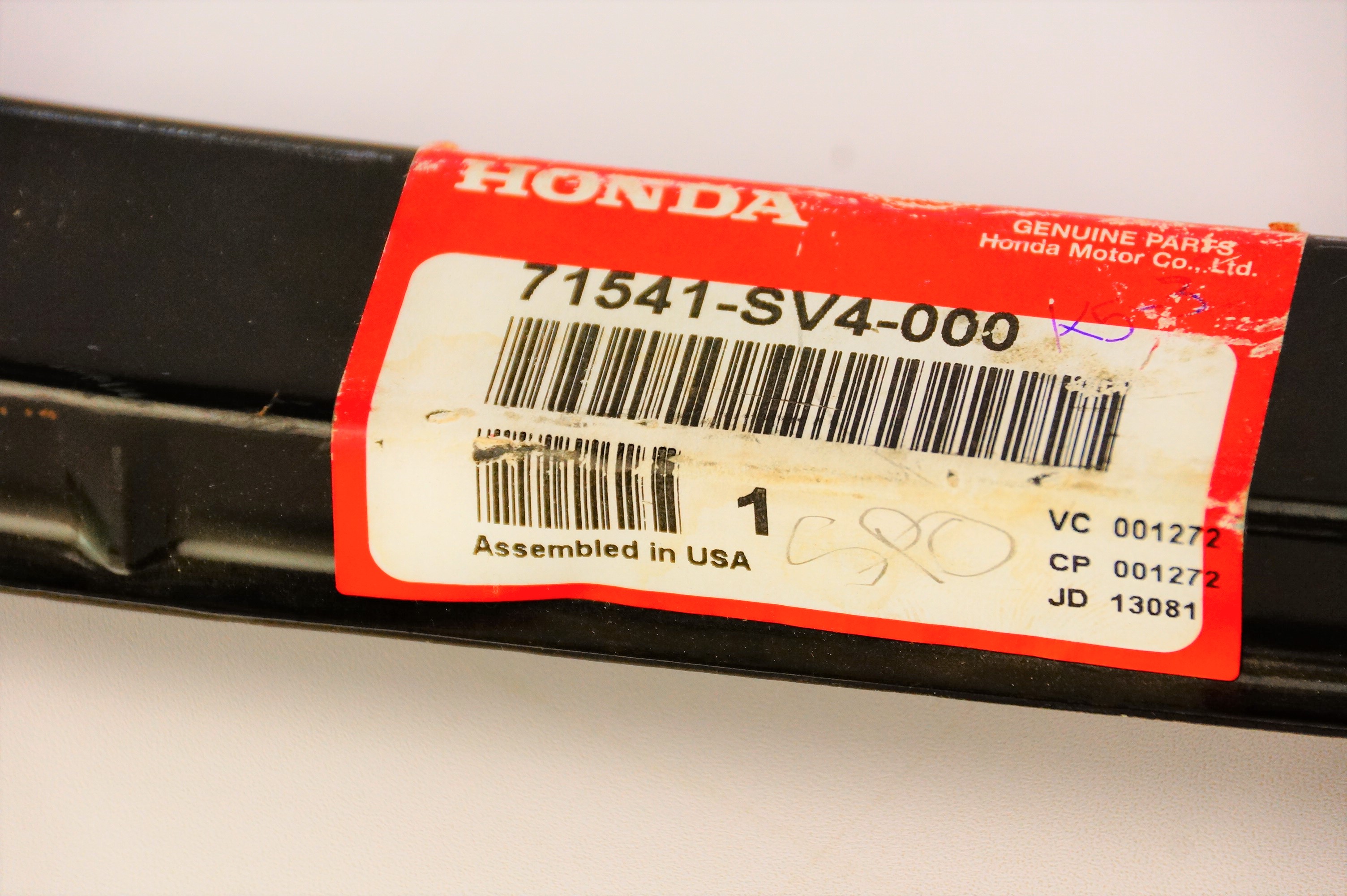 Genuine OEM 71541-SV4-000 Honda Rear Bumper Reinforcement Fast Free Shipping - image 7