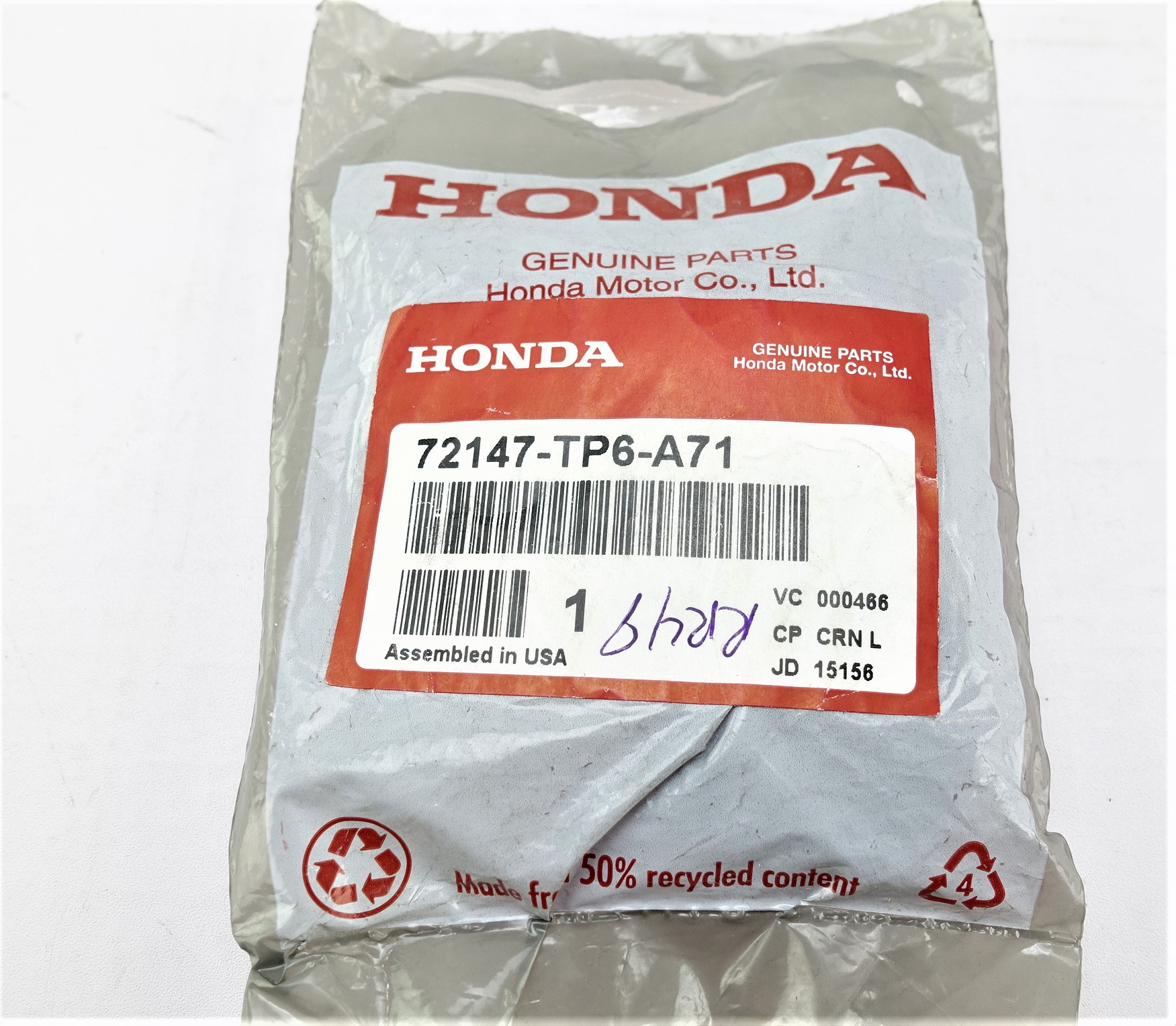 New Genuine OEM 72147TP6A71 Honda Crosstour Fob Assembly Fast Free Shipping - image 4