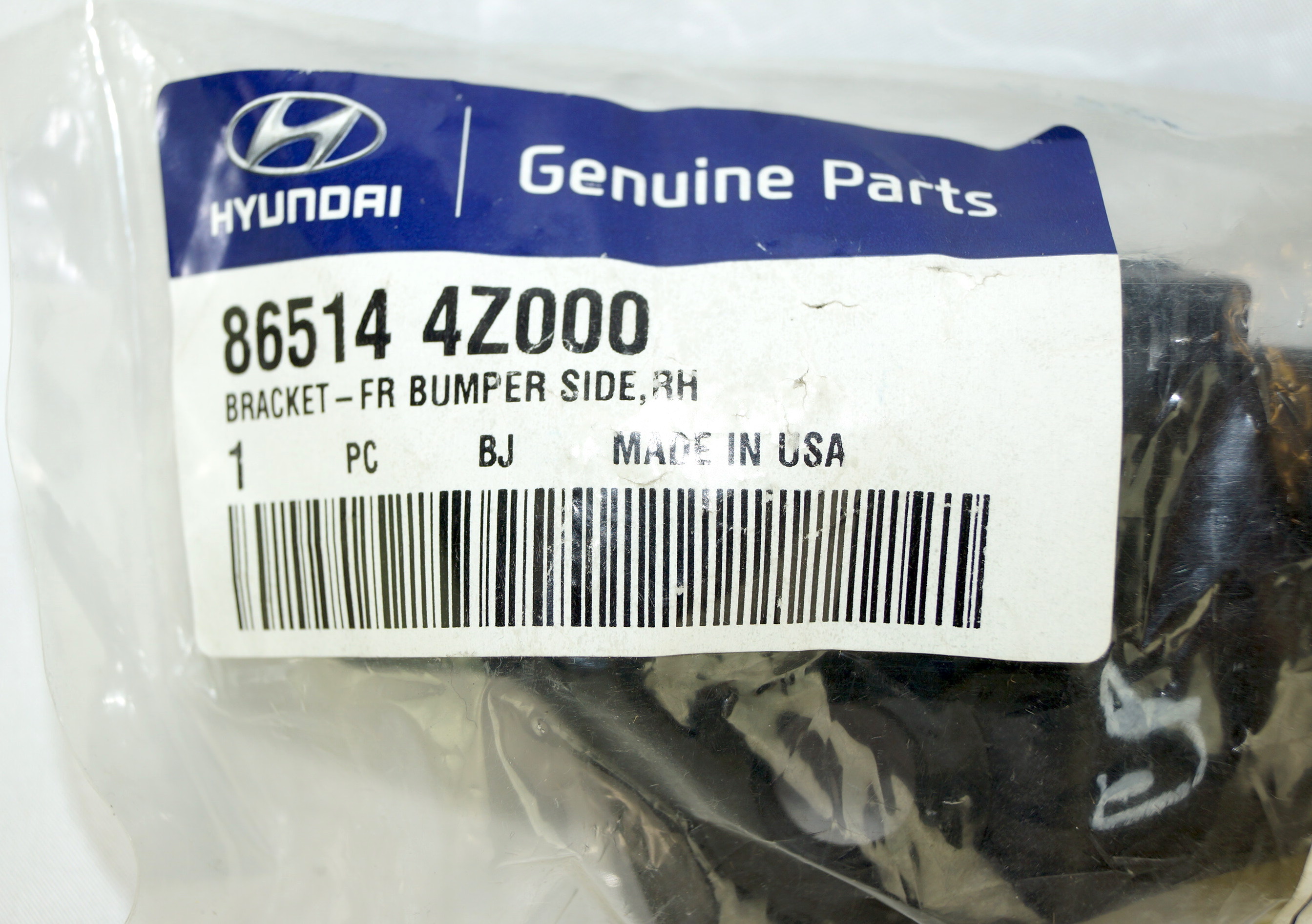 Genuine OEM 865144Z000 Hyundai Santa Fe Front Bumper Grille Mount Bracket Right - image 7