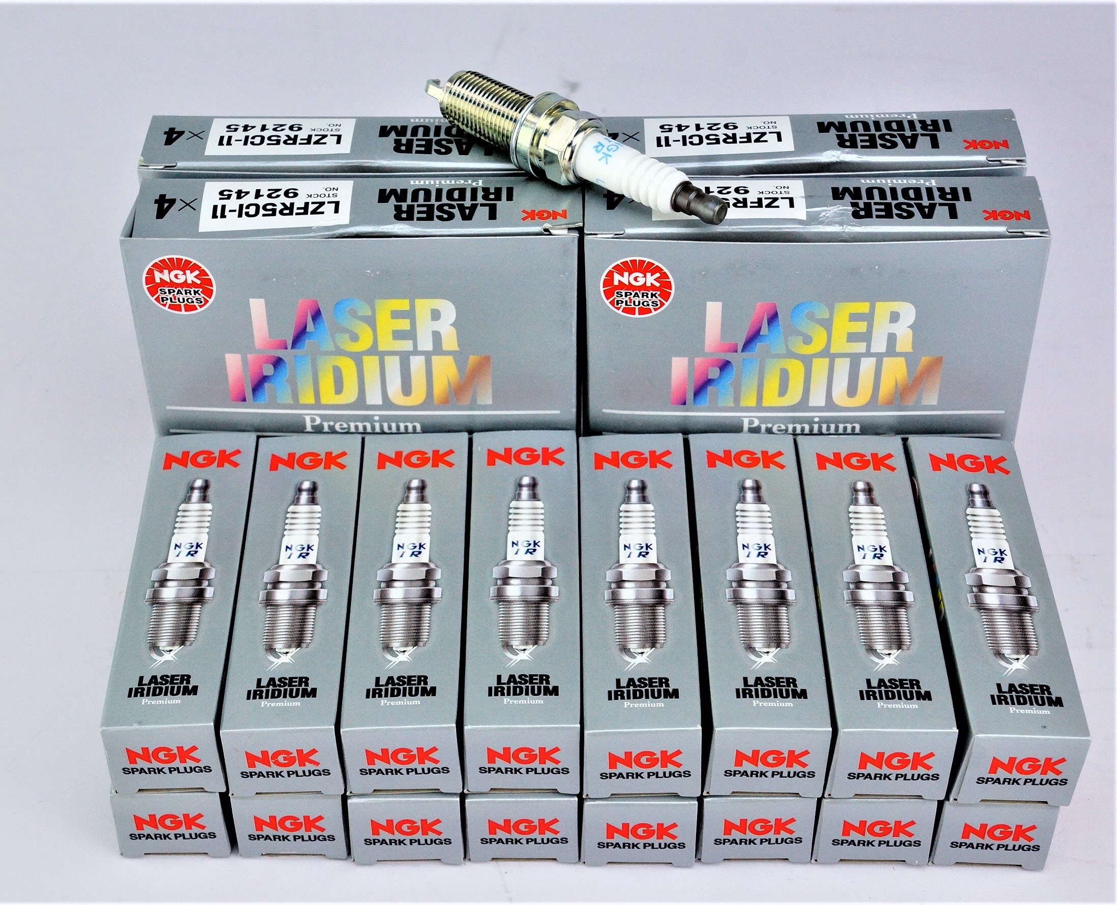 Pack of 16 - New Genuine NGK 92145 Laser Iridium Spark Plug Fast Free Shipping - image 2