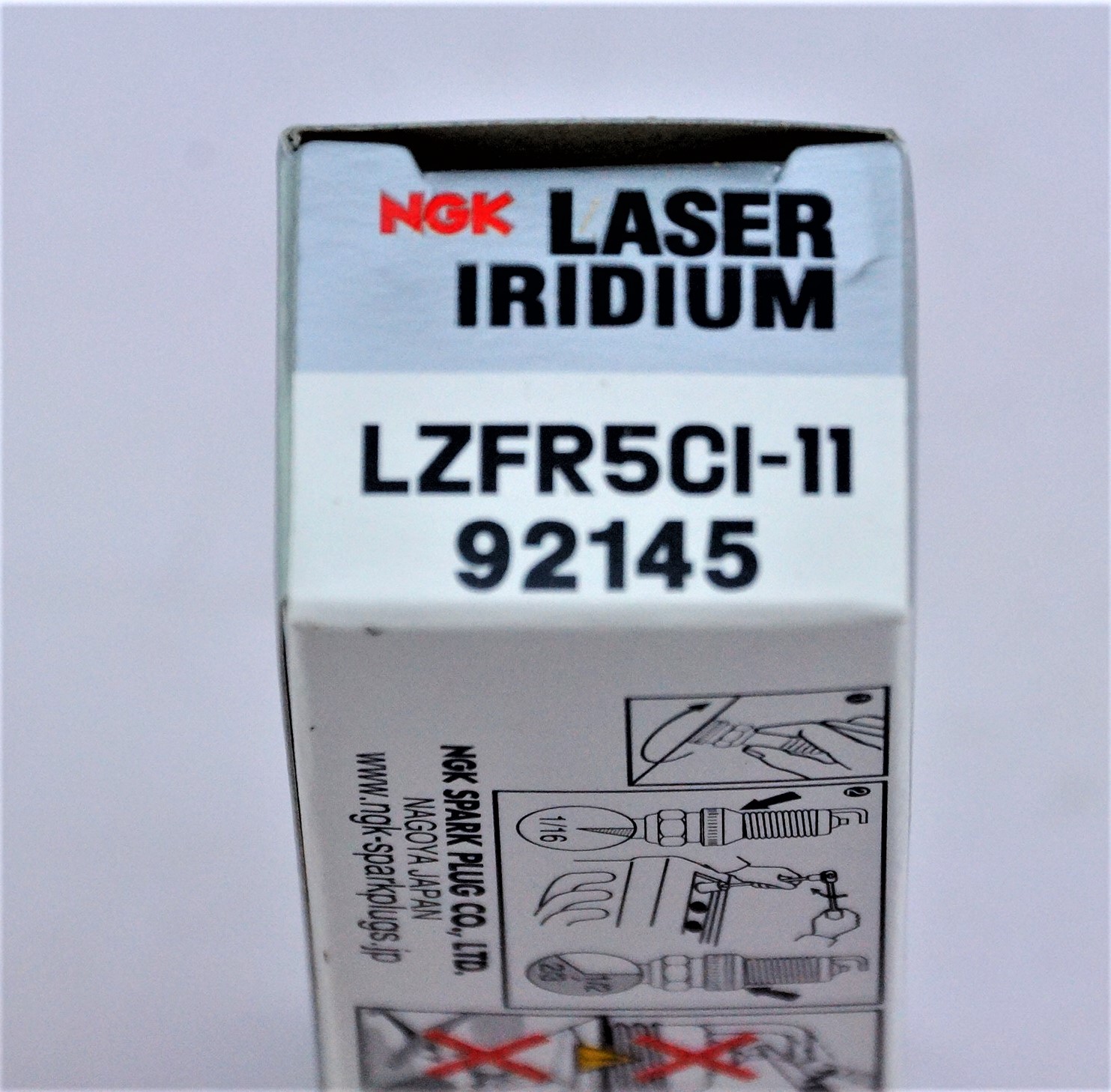 Pack of 8 - New Genuine NGK 92145 Laser Iridium Spark Plug Fast Free Shipping - image 2
