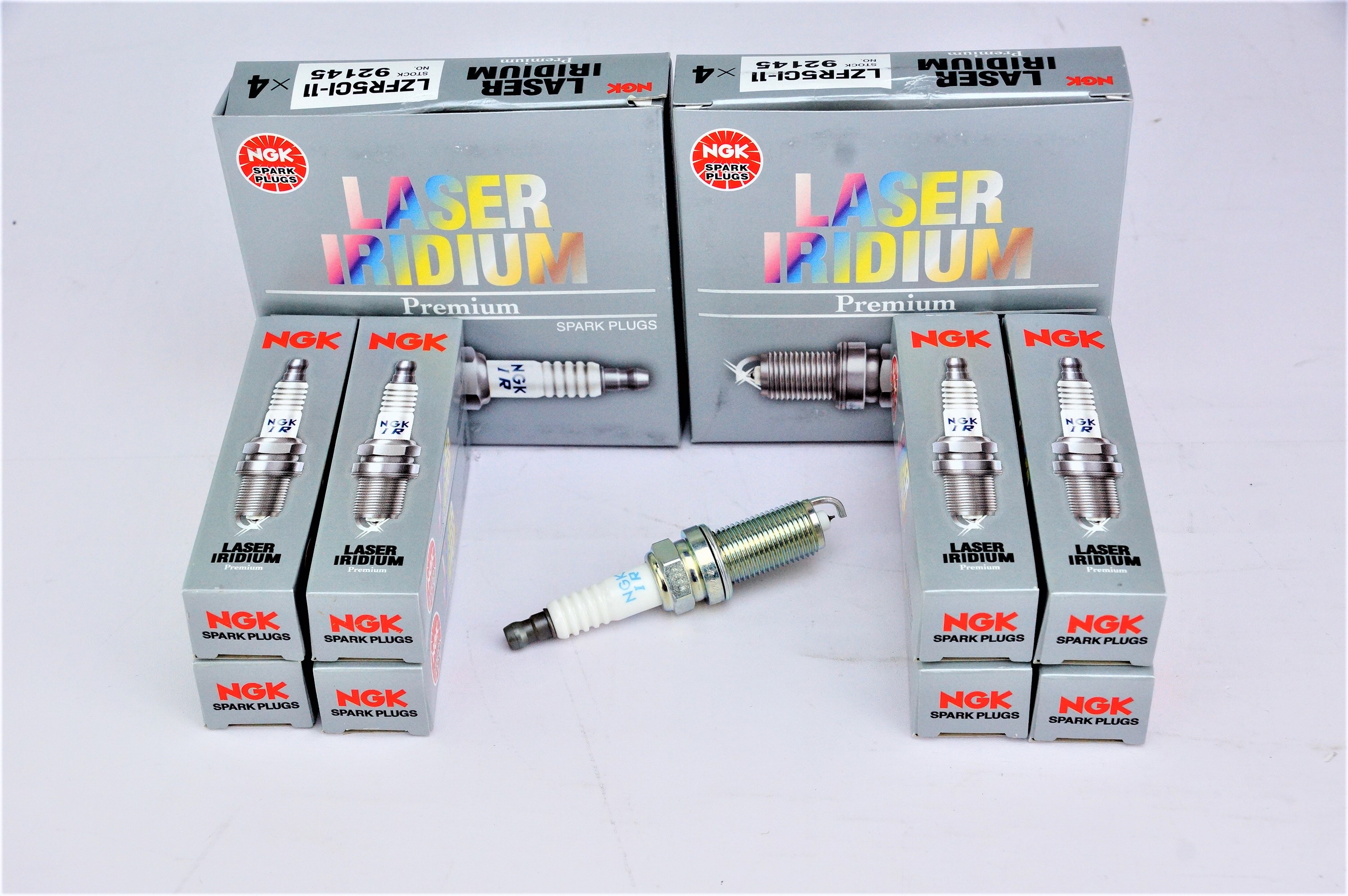 Pack of 8 - New Genuine NGK 92145 Laser Iridium Spark Plug Fast Free Shipping - image 7