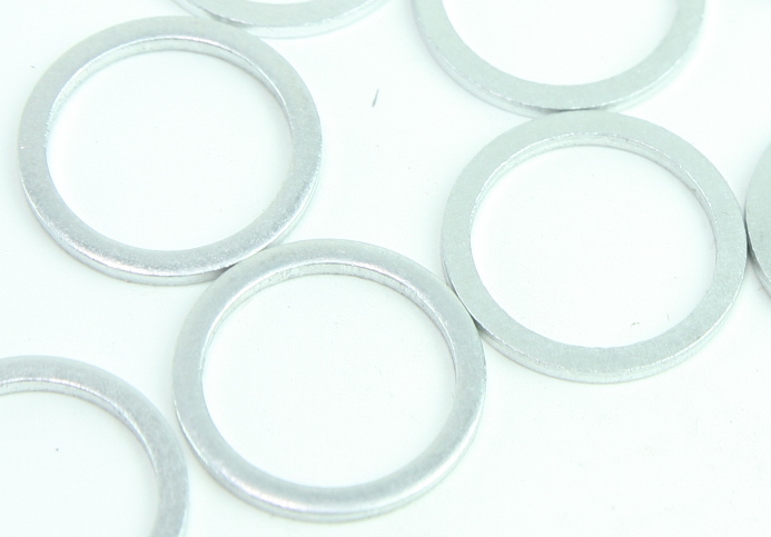 ** Pack of 10 - Oil Drain Plug Gasket Washer Aluminum 14 x 18 x 1.5 mm - image 4