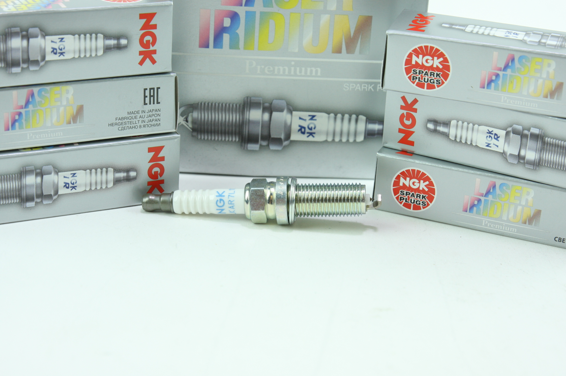 Set of 6 New NGK 94124 Laser Iridium Spark Plugs ILKAR7L11 Fast Free Shipping - image 3