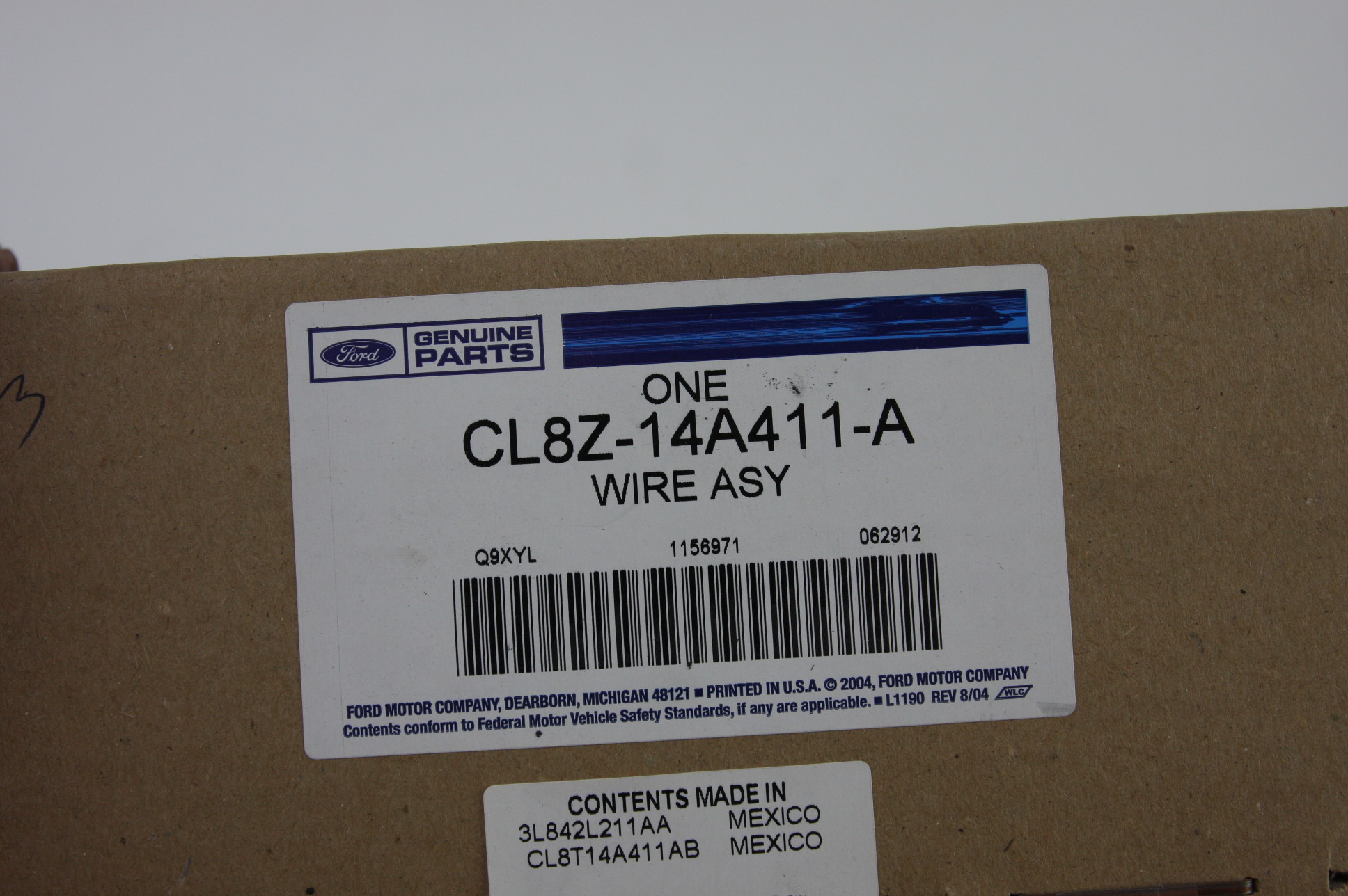**** New OEM CL8Z14A411A Genuine Ford Brake Master Cylinder ABS Wiring Assembly - image 2