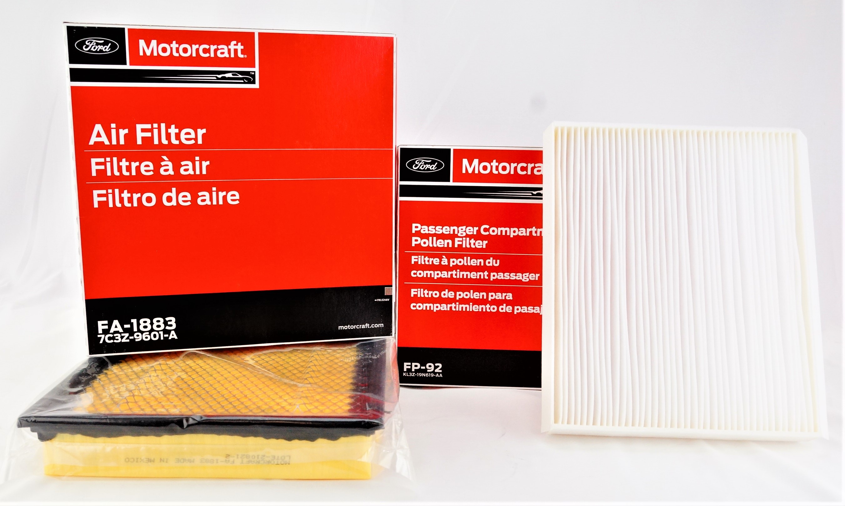 New OEM Motorcraft FA1883 Ford 7C3Z9601A Genuine Air Filter MOTORS ...