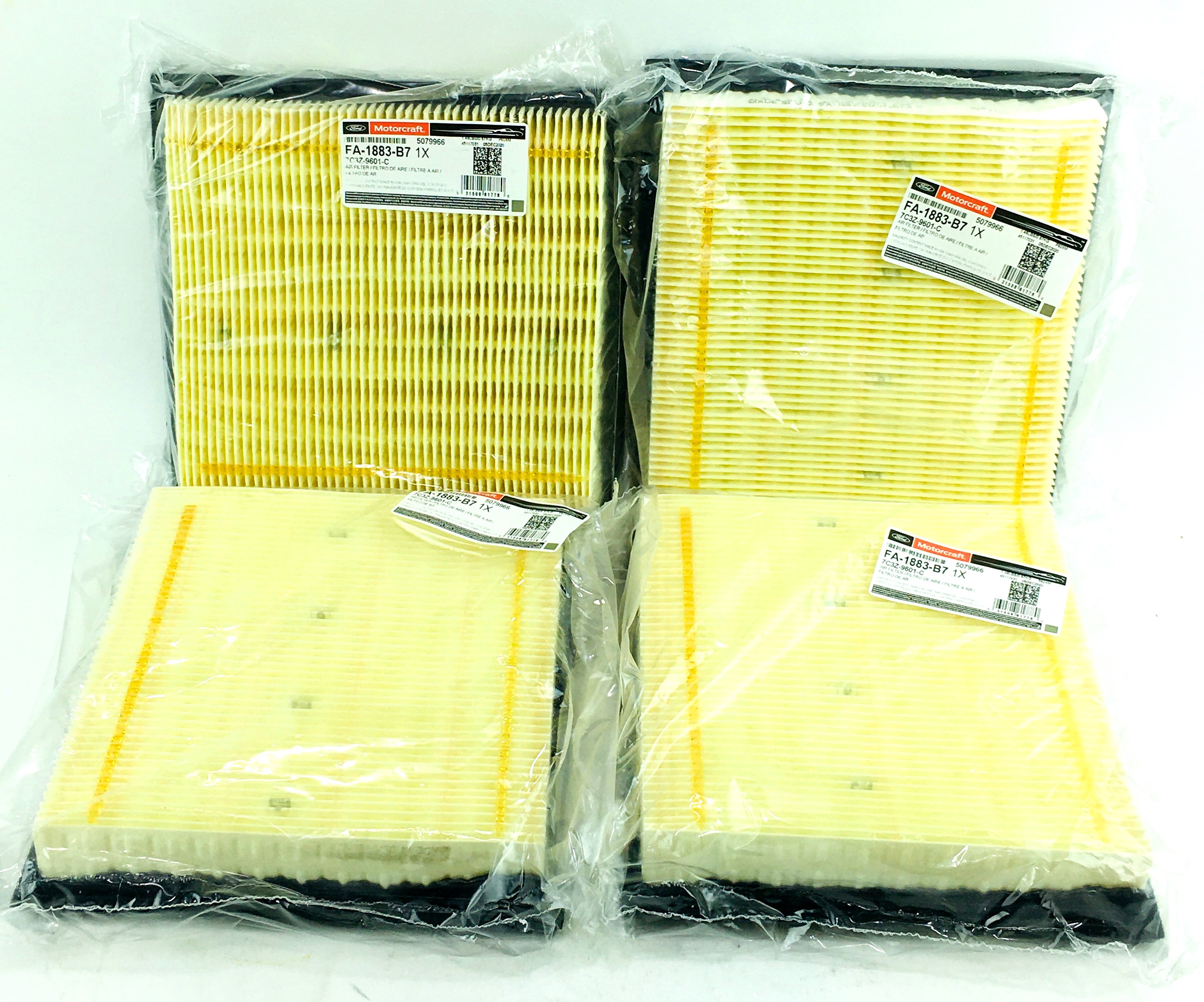 New OEM Motorcraft FA-1883-B7 Ford 7C3Z9601A Genuine Air Filter Free Shipping - image 1