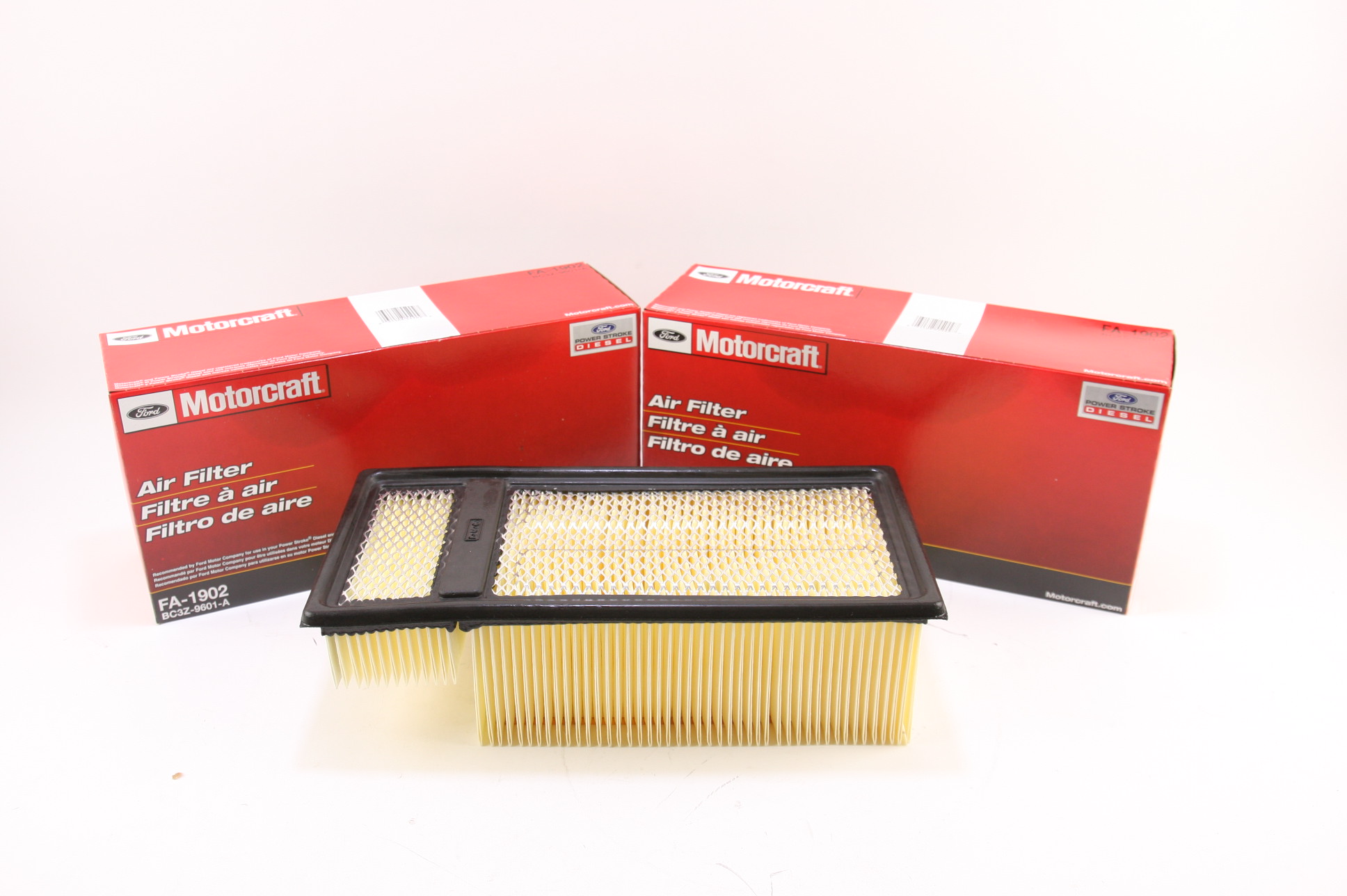 Pair of OEM Motorcraft FA1902 Ford BC3Z9601A 6.7L Powerstroke Diesel Air Filter - image 1