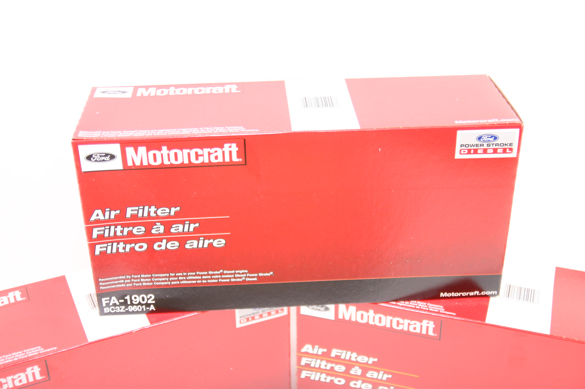 Set of 3 OEM Motorcraft FA1902 Ford BC3Z9601A 6.7L Powerstroke Diesel Air Filter - image 3