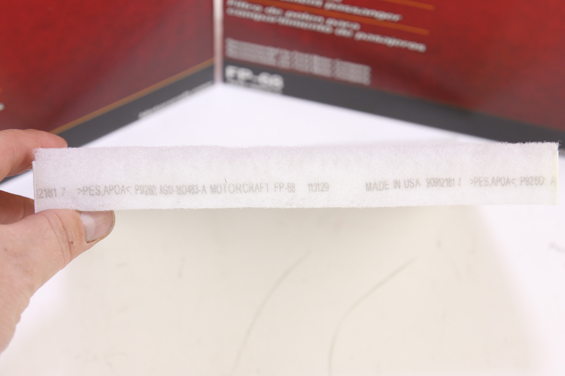 Lot of 4 OEM Motorcraft FP68 Cabin Air Filter AE9Z19N619A Fast Free Shipping NIP - image 5