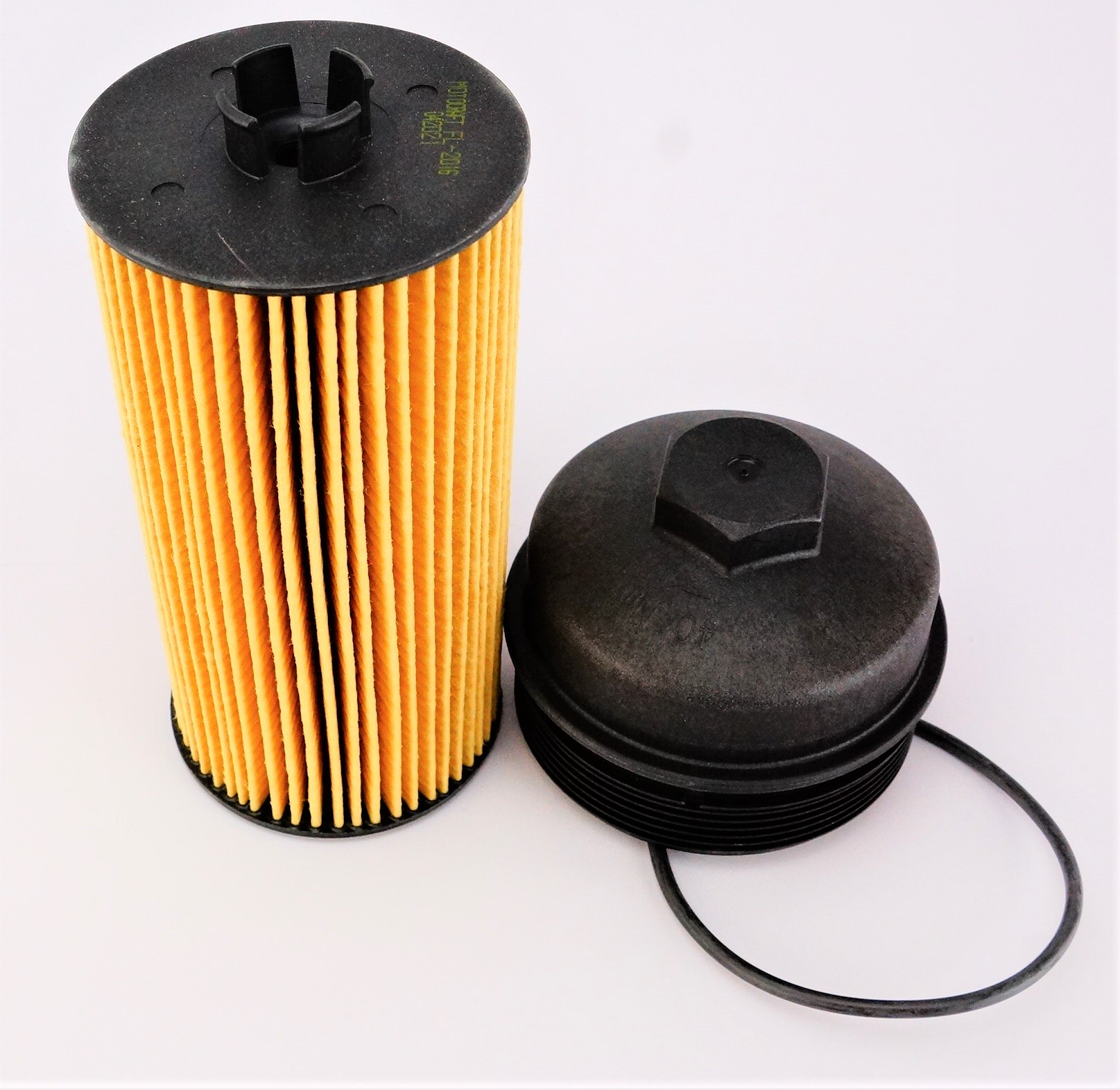 2 Pack Genuine Motorcraft EC781 & FL2016 Engine Oil Filter Kit w/ Cap and Gasket - image 4