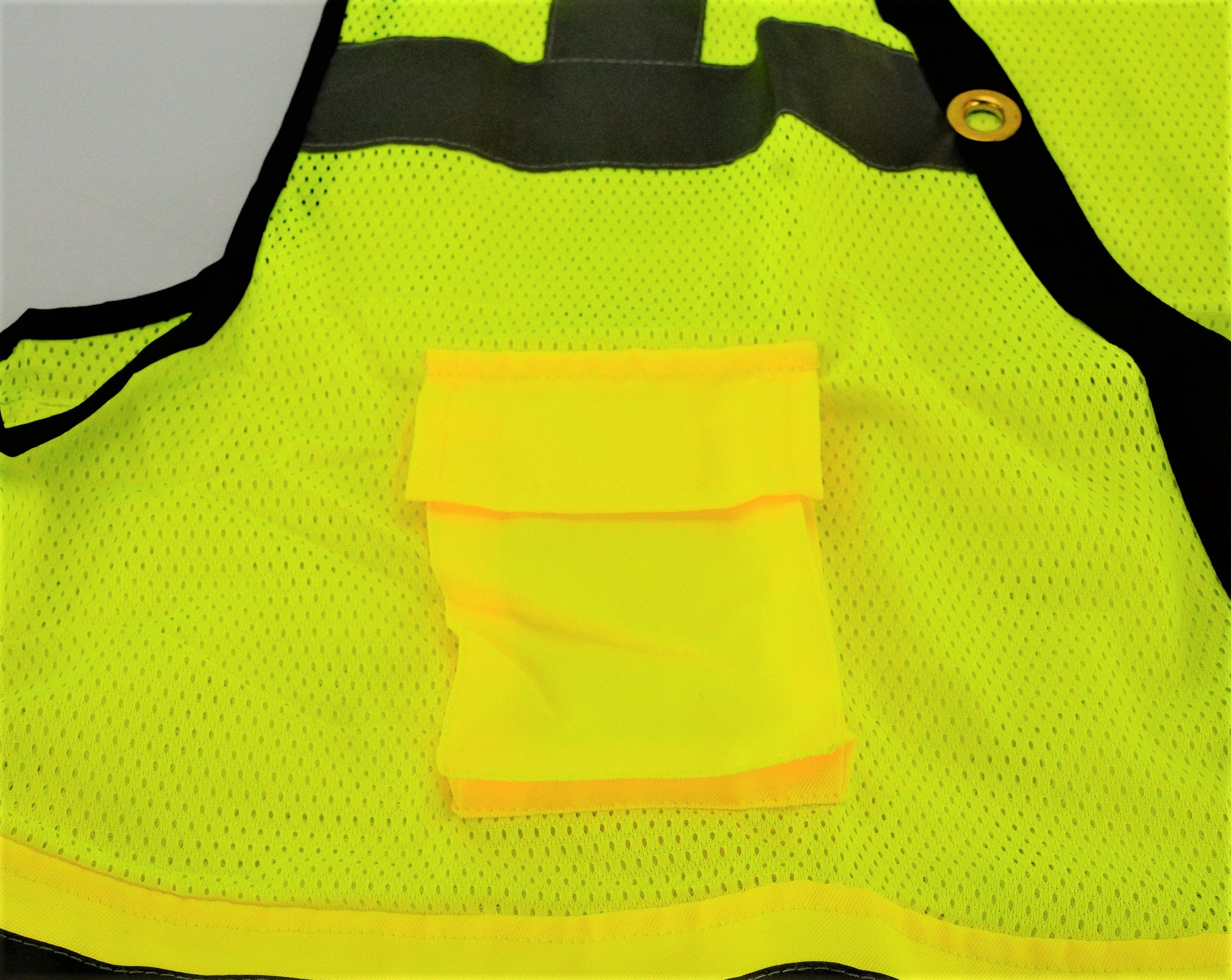 Genuine GC-SVL2-4XLGlove Connection Hi Visibility Lime Mesh Safety Vest - image 4