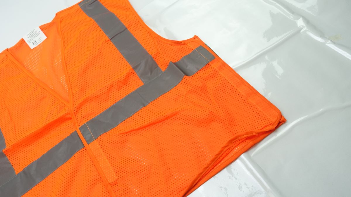 Glove Connection Vest Safety Hi Vis Orange Mesh Size Large Class 2 Level 2 - image 6