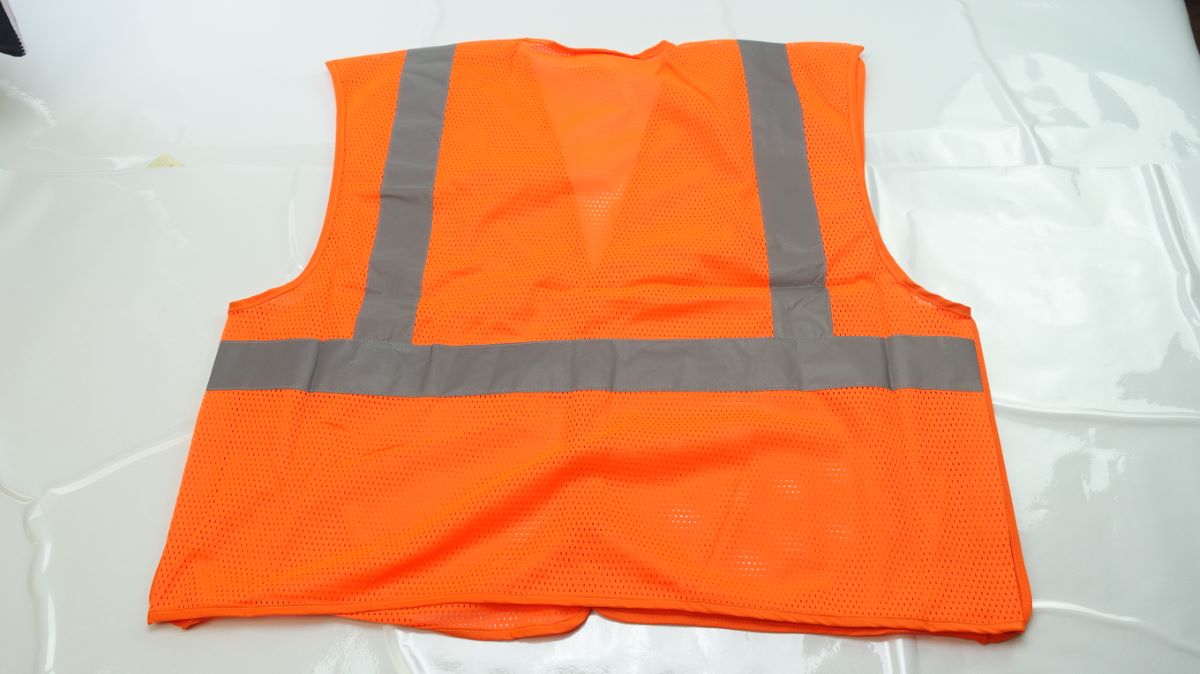 Glove Connection Vest Safety Hi Vis Orange Mesh Size Large Class 2 Level 2 - image 7