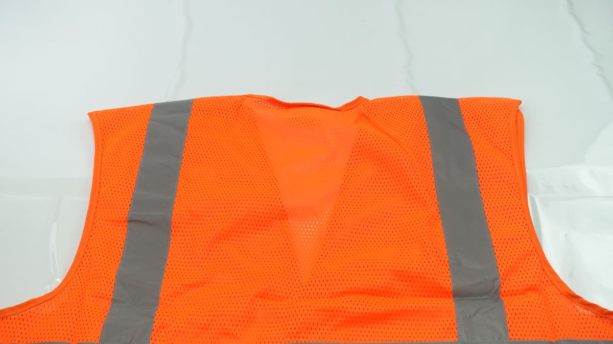 Glove Connection Vest Safety Hi Vis Orange Mesh Size Large Class 2 Level 2 - image 8