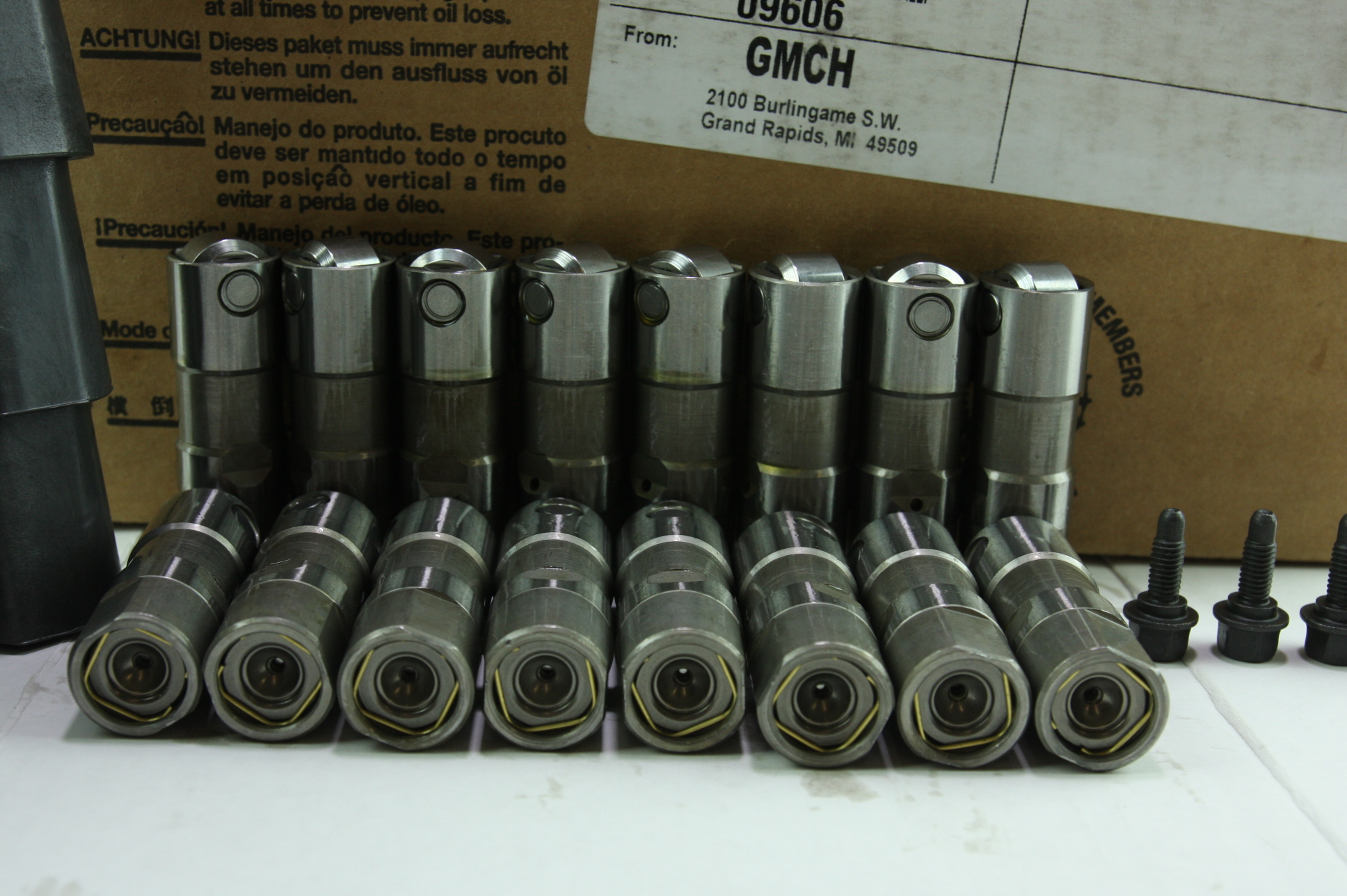 Genuine GM Lifters 17122490 HL124 [16] Guides 12595365 [4] Bolts 12551163 [4] - image 8