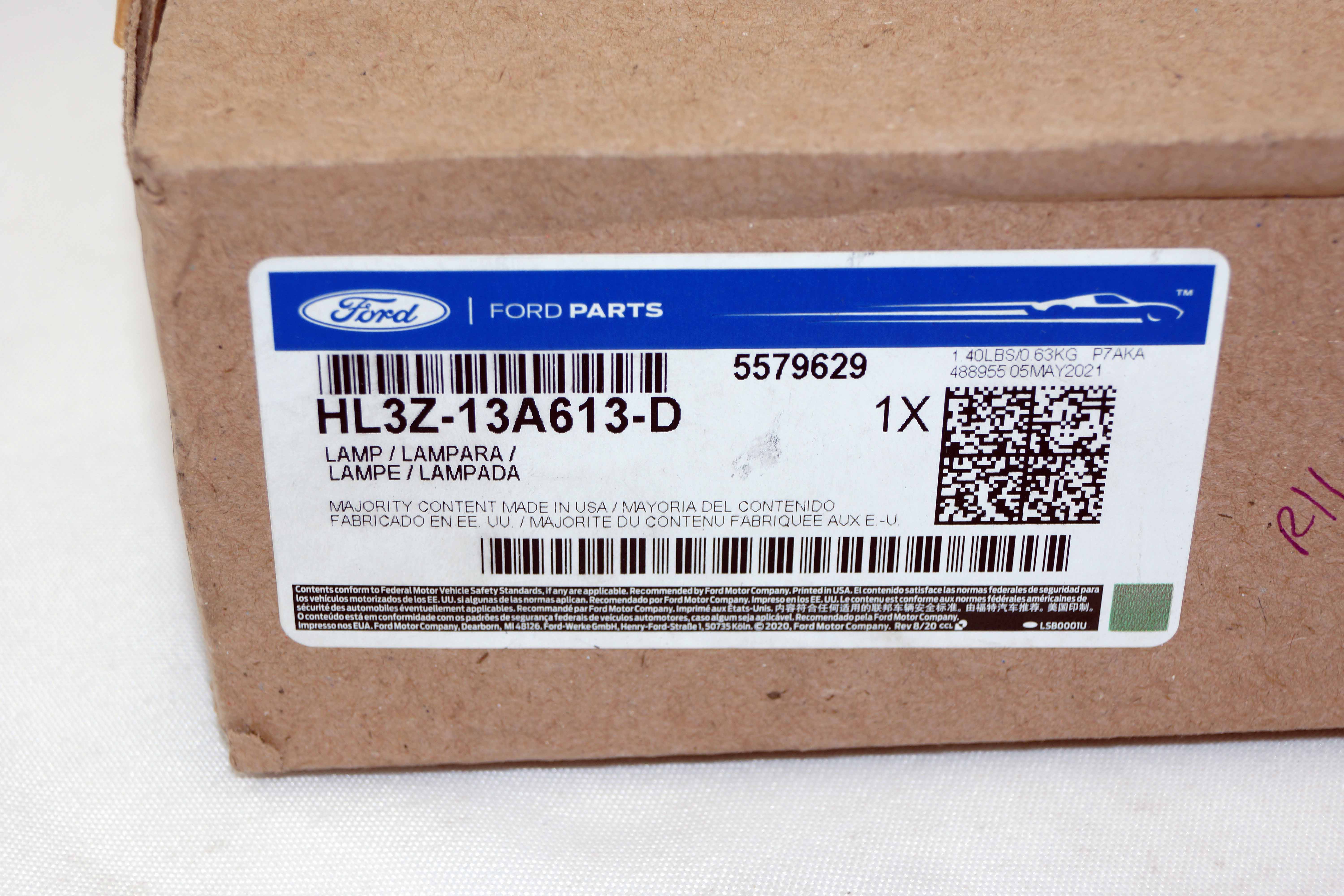 Genuine OEM HL3Z13A613D Ford F-150 High Mount 3rd Third Brake Stop Lamp Light - image 2